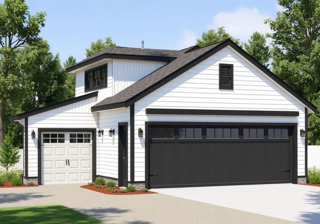 Garage / ADU Options — new construction home rendering